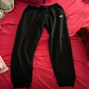 Nike womens Black Sweatpants
